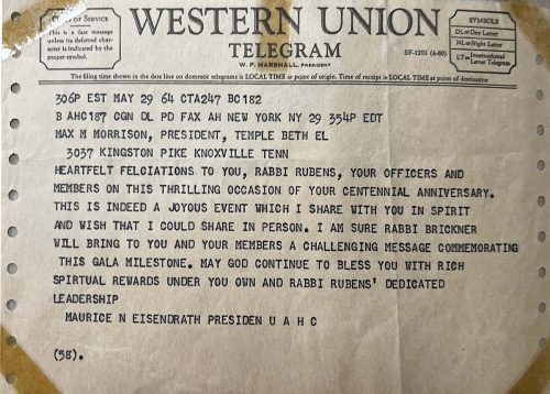 Western Union Telegram